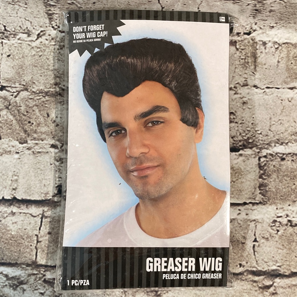 Greaser Wig - Black